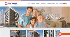 Desktop Screenshot of construtoraholanda.com.br