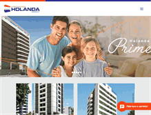 Tablet Screenshot of construtoraholanda.com.br